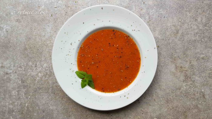 wegański krem z pomidorów